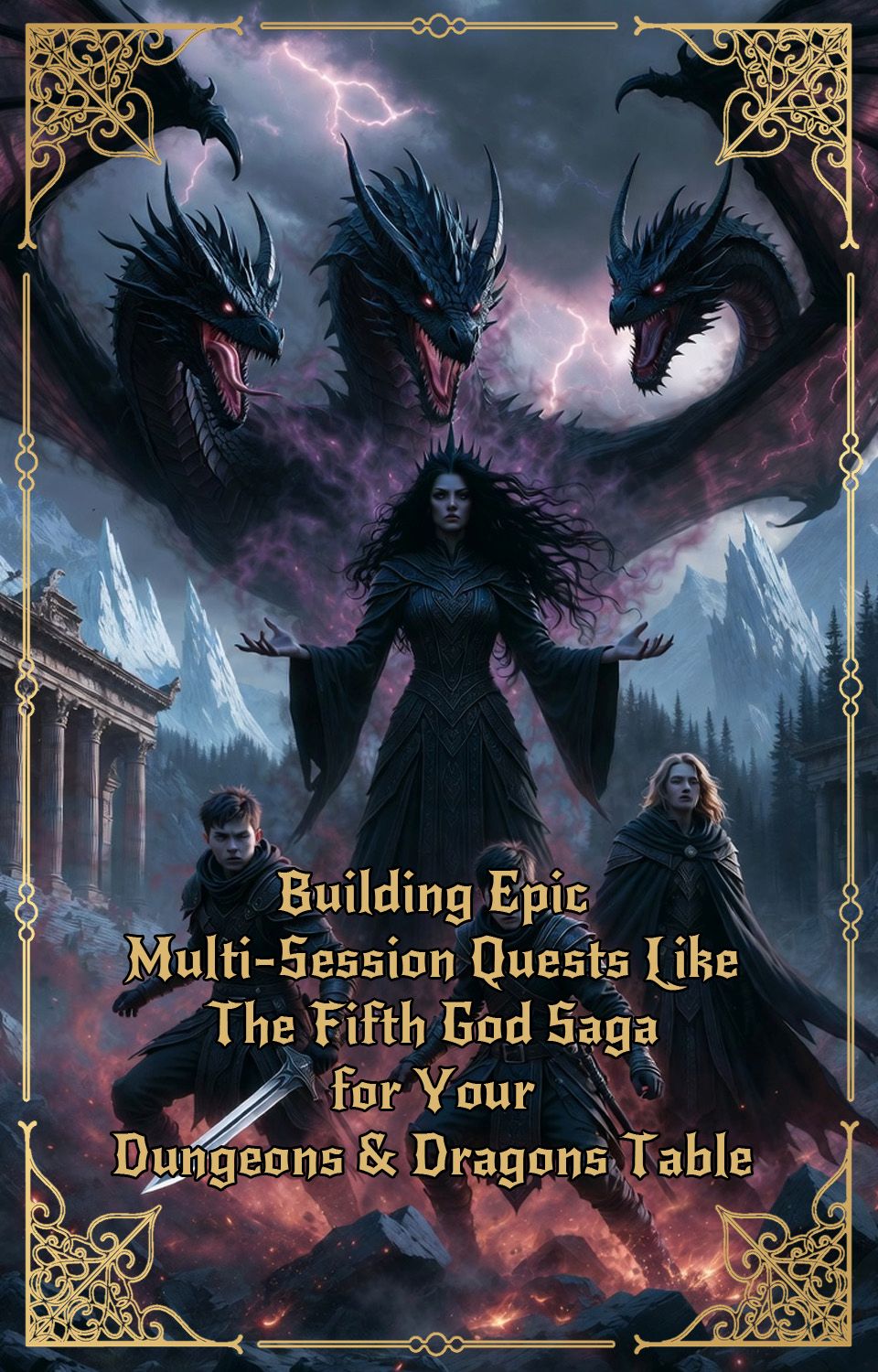 Building Epic Multi-Session Quests Like The Fifth God Saga for Your Dungeons & Dragons Table