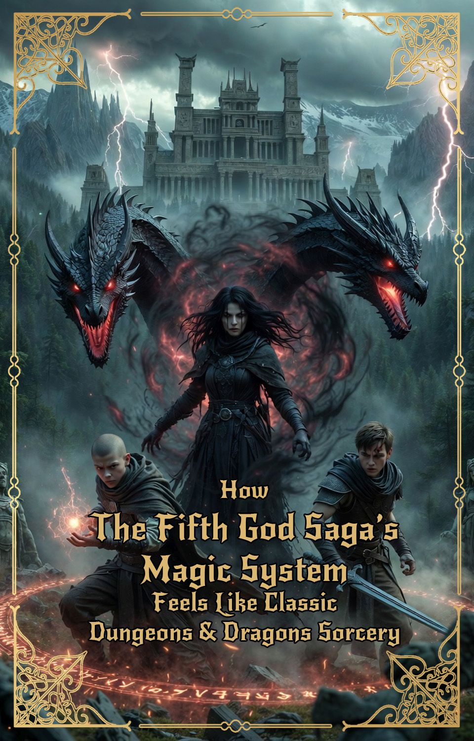 How The Fifth God Saga’s Magic System Feels Like Classic Dungeons & Dragons Sorcery