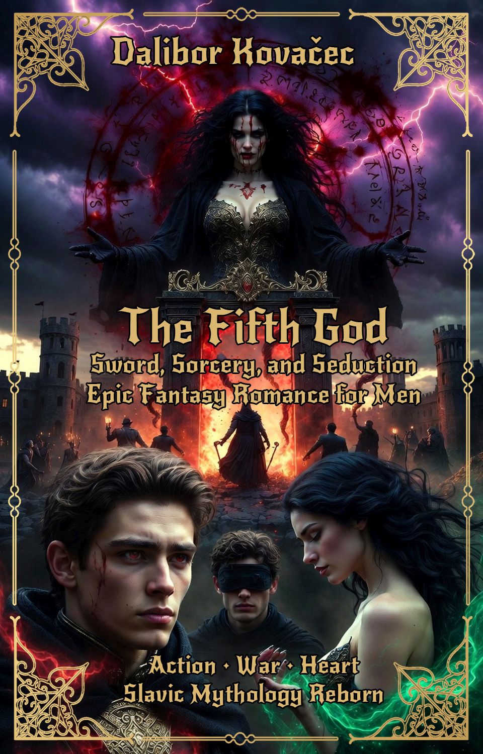 Sword, Sorcery, and Seduction: Epic Fantasy Romance for Men in The Fifth God