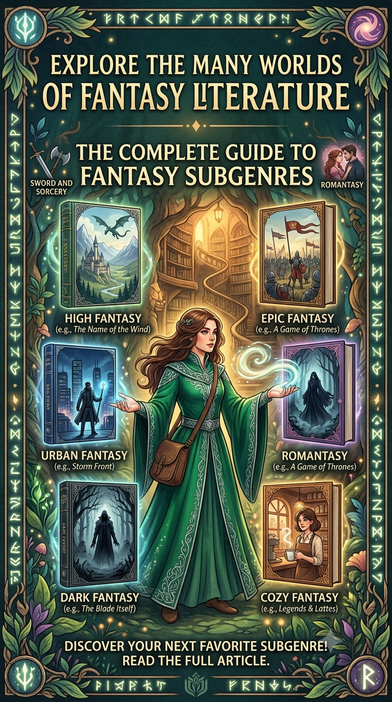 The Complete Guide to Fantasy Subgenres: Exploring the Many Worlds of Fantasy Literature